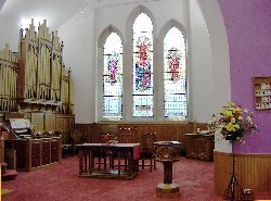 Chancel and organ